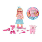 عروسک دخترانه وارم بیبی مدل Pretty Hair Baby - Image 5