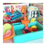 سینک ظرفشویی اسباب بازی مدل KITCHEN SINK کد 6060