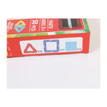 اسباب بازی ساختنی مگنتی 58 قطعه کد FK670