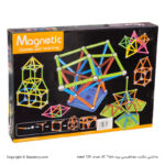 ساختنی مگنت مغناطیسی برند JC Toys تعداد 120 قطعه