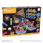 ساختنی مگنت مغناطیسی برند JC Toys تعداد 120 قطعه