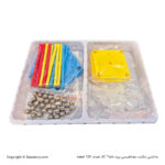 ساختنی مگنت مغناطیسی برند JC Toys تعداد 120 قطعه