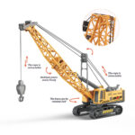 Crane model toy crane