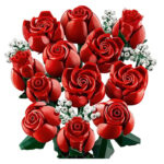 لگو طرح گل رز کد 1328، تعداد 822 قطعه