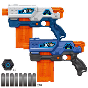 تفنگ یوزی تیر اسفنجی مدل XFlame کد 7257