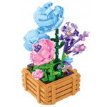لگو طرح گل رز و گلدان مدل Flower Studio کد 9109A