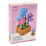 لگو طرح گل رز و گلدان مدل Flower Studio کد 9109A