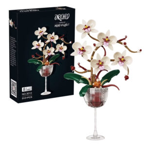 لگو طرح گل ارکیده مدل Orchid In Goblet کد 3012