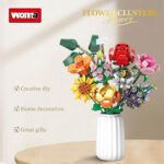 لگو طرح گل مدل Flower clusters کد 11804