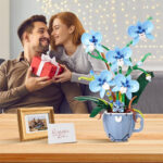 لگو گل ارکیده مدل Orchid In Coffee Cup کد 3004