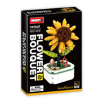 لگو گل آفتابگردان SunFlower برند Woma کد 19069
