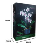 لگو طرح گل ارکیده با گلدان کد 66208