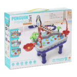اسباب بازی ماهیگیری پنگوئن مدل Penguin Fishing کد 7713، همراه با قلاب و ماهی و پله پنگوئن