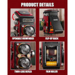لگو دوربین قدیمی دو لنز مدل Vintage Camera کد T2110، تعداد 719 قطعه