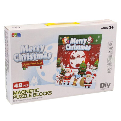 ساختنی کاشی مگنتی مدل Merry Christmas کد 9976B