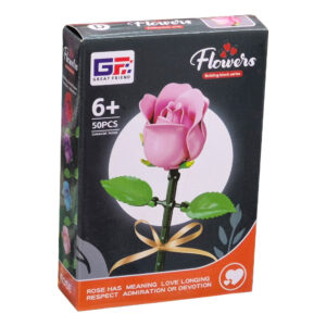 لگو گل رز تک شاخه مدل Flowers شامل 50 قطعه ساختنی