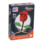 لگو گل رز تک شاخه مدل Flowers شامل 50 قطعه ساختنی