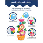 اسباب بازی حمام گلدان و گل برند BathFun کد 9909T