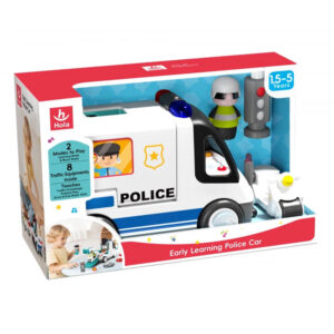 اسباب بازی ماشین پلیس موزیکال برند هولا مدل Police Car کد HE9985