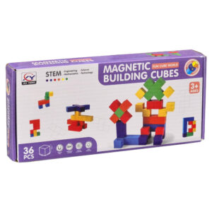 ساختنی مکعب های مگنتی مدل Magnetic Cube کد 2534، تعداد 36 قطعه مگنتی
