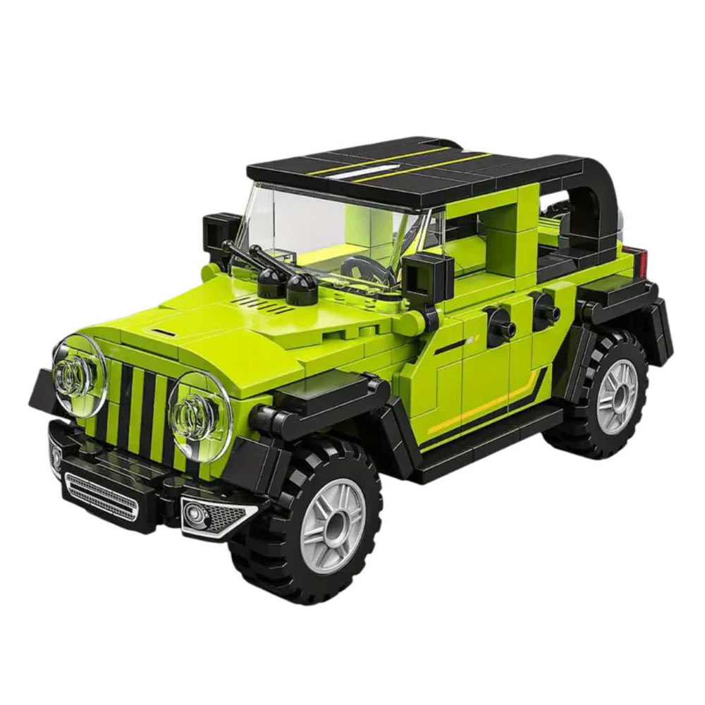 Racing Offroad Jeep Building Blocks T1088 321pcs 14040312 1 لگو ساختنی طرح ماشین جیپ آفرود مدل Racing کد T1088
