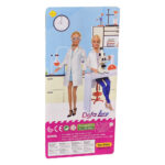 باربی دخترانه دکتر مدل Defa Lucy کد 8465، ارتفاع باربی 30 سانتیمتر - Image 2
