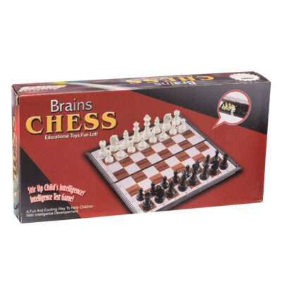 شطرنج مگنتی مدل Brains Chess کد 8408، مهره های آهنربایی
