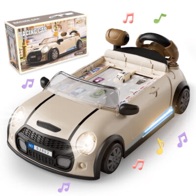 ماشین بازی فرمون دار مدل Racing Car کد 803803، موزیکال و چراغدار و آموزشی