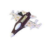 اسباب بازی هواپیما فلزی بسته 4 عددی مدل Alloy کد 66621، مقیاس 1 به 64 - Image 4